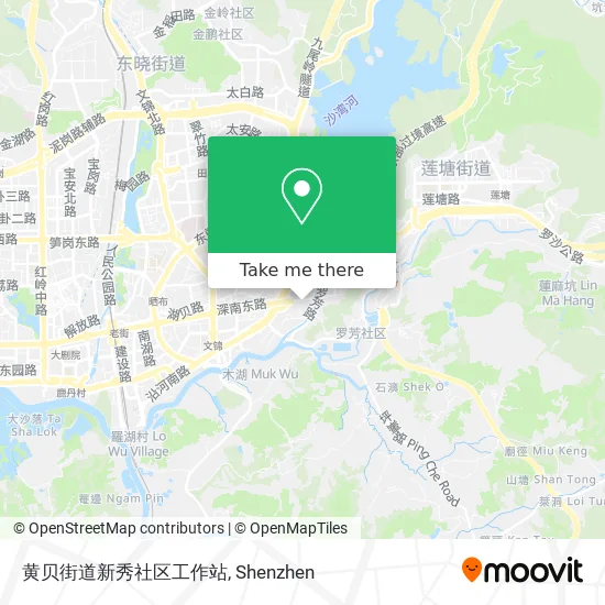 黄贝街道新秀社区工作站 map