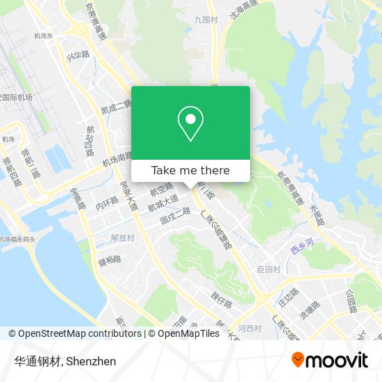 华通钢材 map