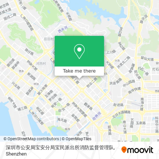 深圳市公安局宝安分局宝民派出所消防监督管理队 map