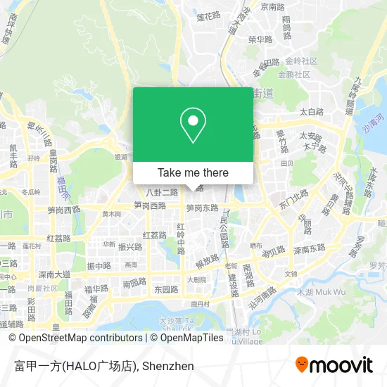 富甲一方(HALO广场店) map