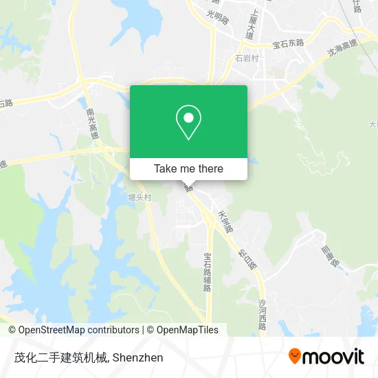 茂化二手建筑机械 map