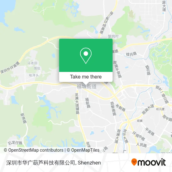 深圳市华广葫芦科技有限公司 map