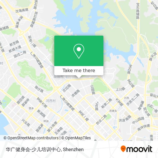 华广健身会-少儿培训中心 map