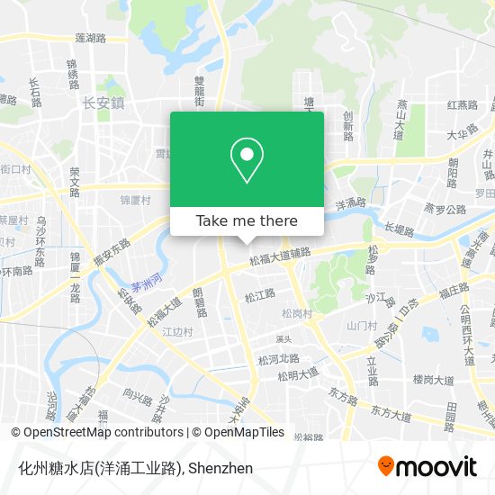 化州糖水店(洋涌工业路) map