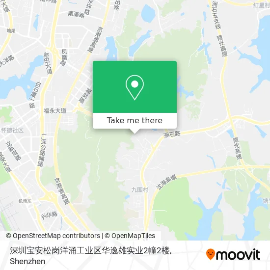 深圳宝安松岗洋涌工业区华逸雄实业2幢2楼 map