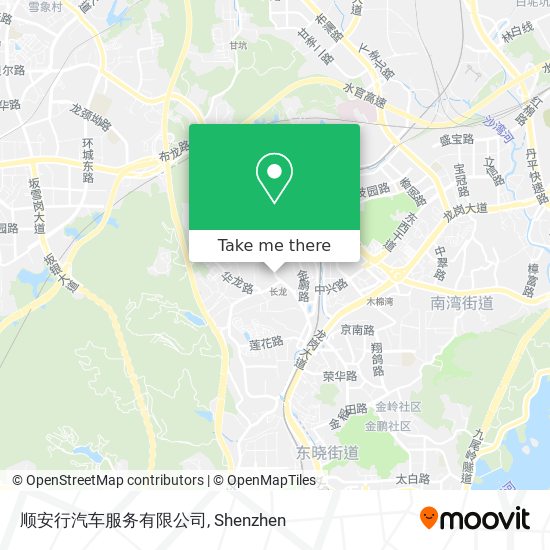 顺安行汽车服务有限公司 map