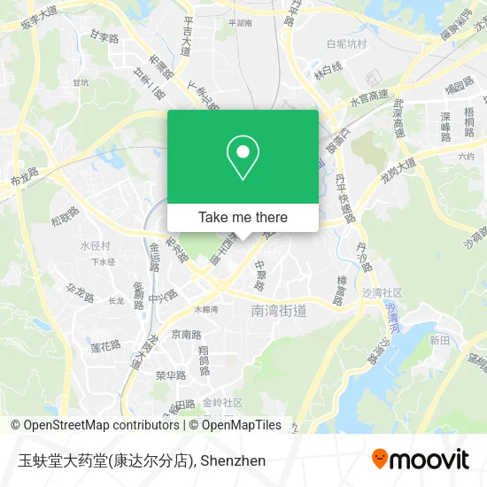 玉蚨堂大药堂(康达尔分店) map