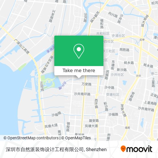 深圳市自然派装饰设计工程有限公司 map