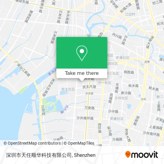 深圳市天任顺华科技有限公司 map