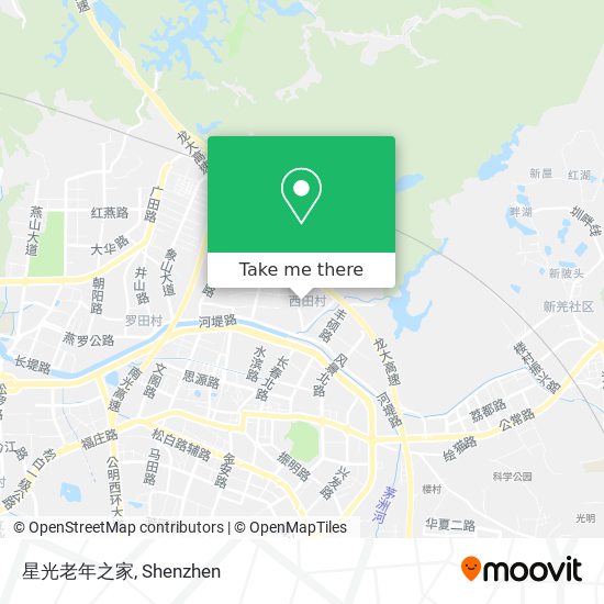 星光老年之家 map