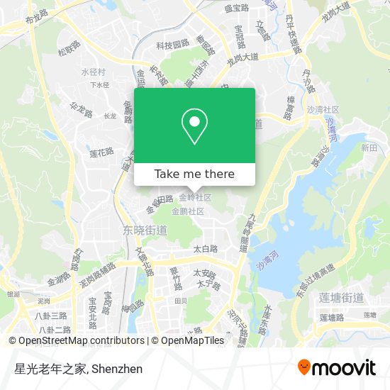 星光老年之家 map