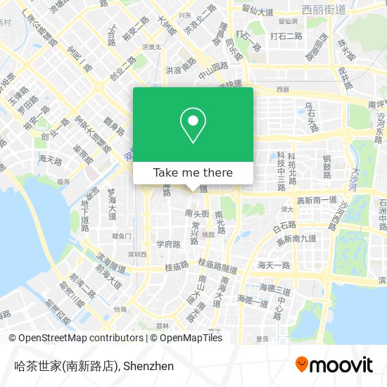 哈茶世家(南新路店) map