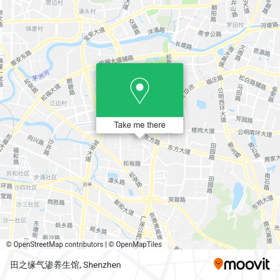 田之缘气渗养生馆 map