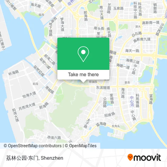 荔林公园-东门 map