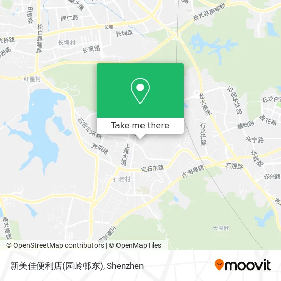 新美佳便利店(园岭邨东) map