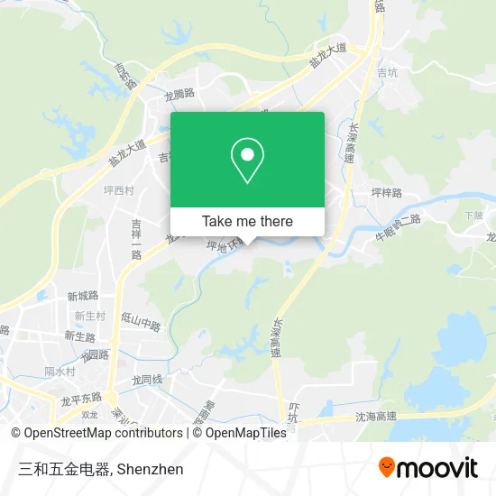 三和五金电器 map