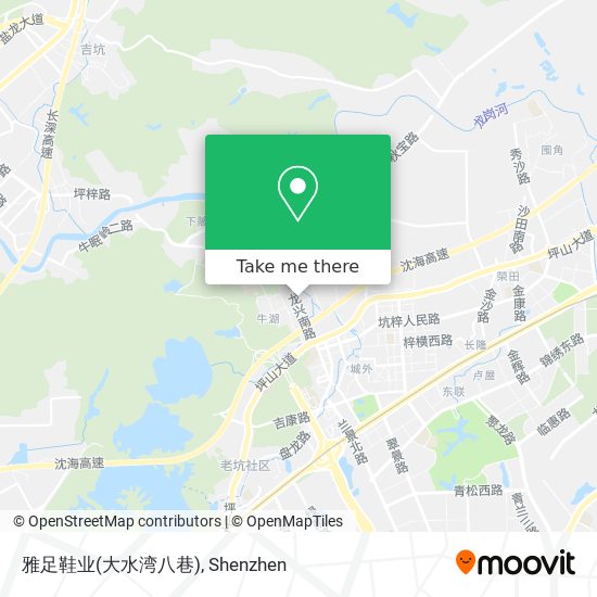 雅足鞋业(大水湾八巷) map