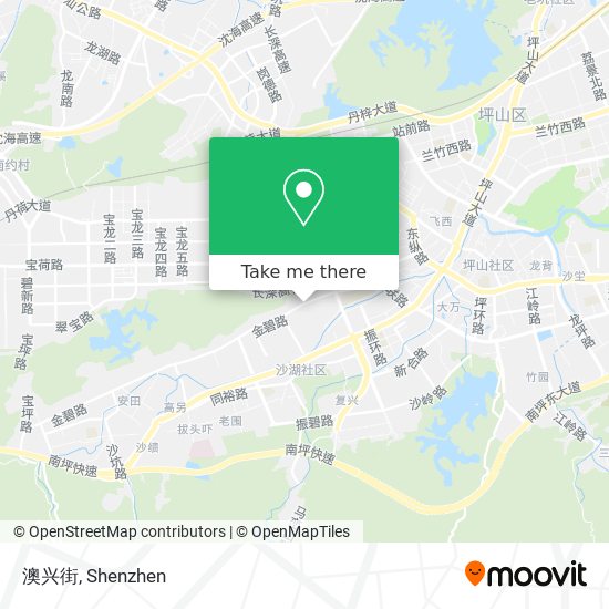澳兴街 map