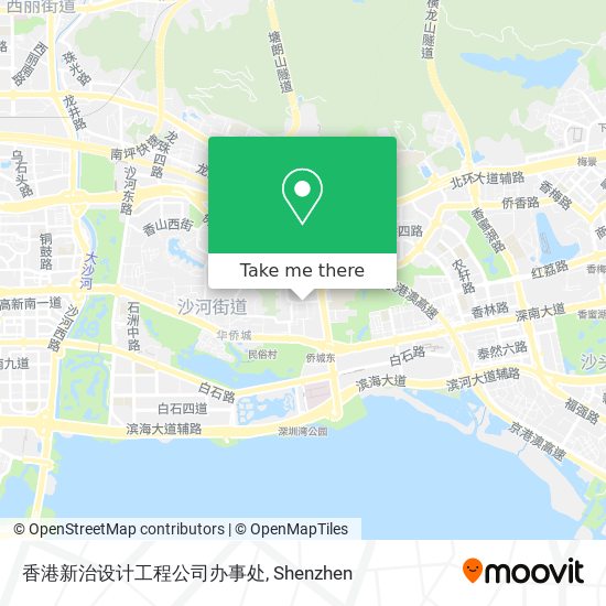 香港新治设计工程公司办事处 map