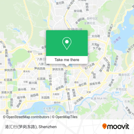 港汇行(笋岗东路) map