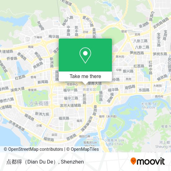 点都得（Dian Du De） map