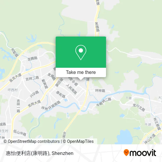 惠怡便利店(康明路) map