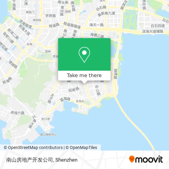 南山房地产开发公司 map