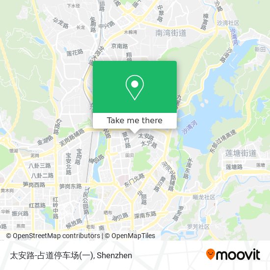 太安路-占道停车场(一) map