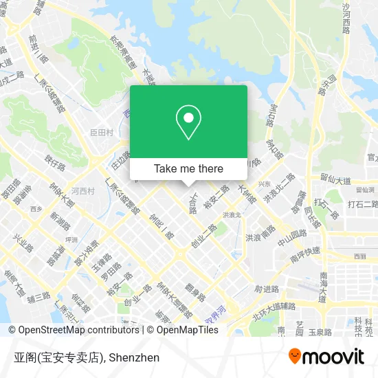 亚阁(宝安专卖店) map