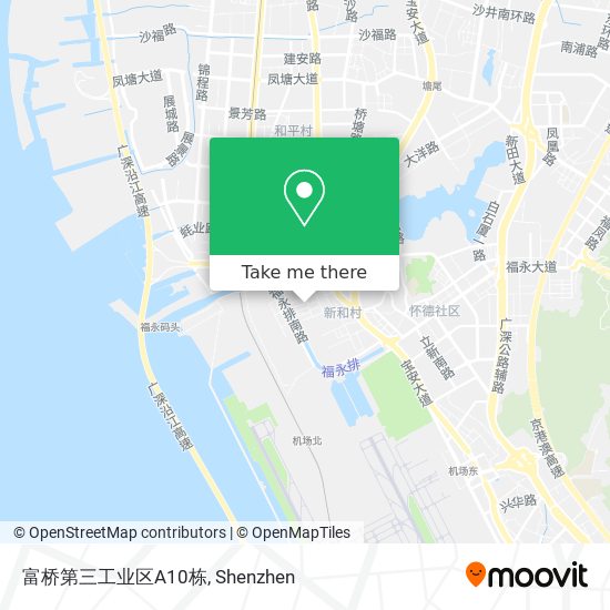 富桥第三工业区A10栋 map