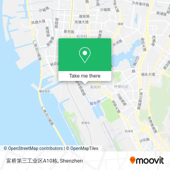 富桥第三工业区A10栋 map