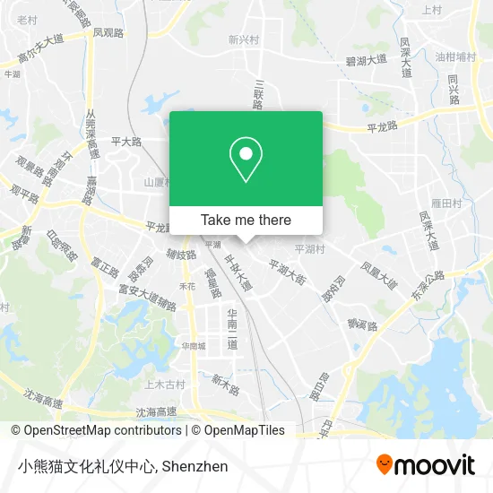 小熊猫文化礼仪中心 map