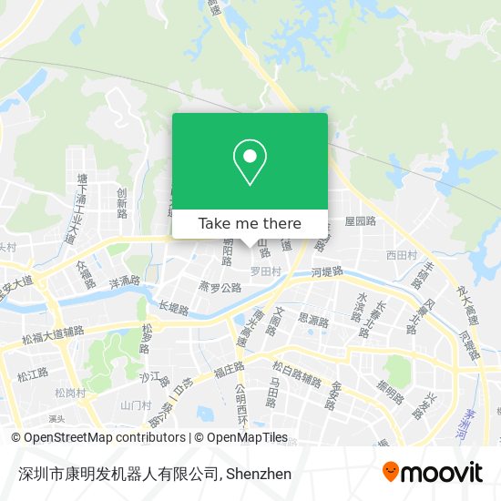 深圳市康明发机器人有限公司 map