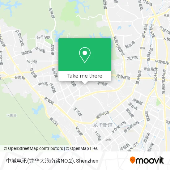 中域电讯(龙华大浪南路NO.2) map