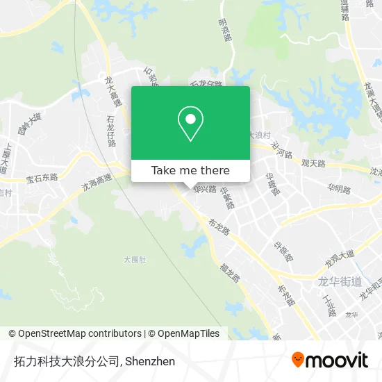 拓力科技大浪分公司 map
