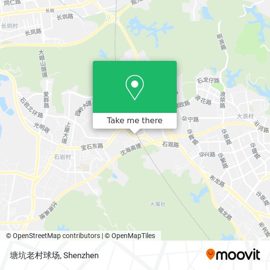 塘坑老村球场 map