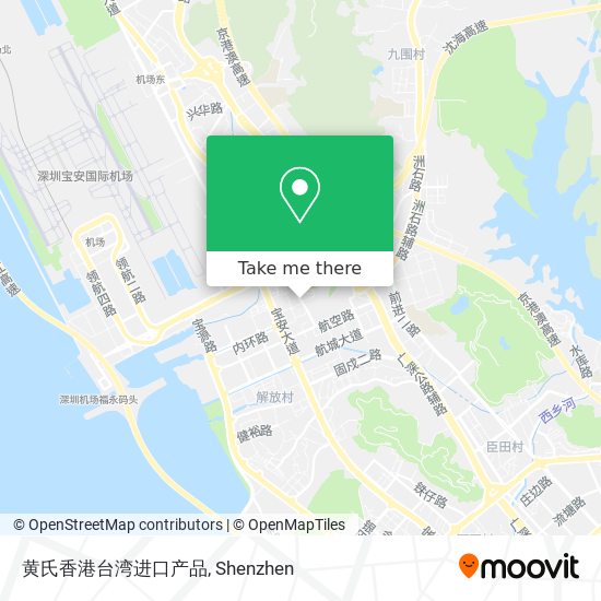 黄氏香港台湾进口产品 map