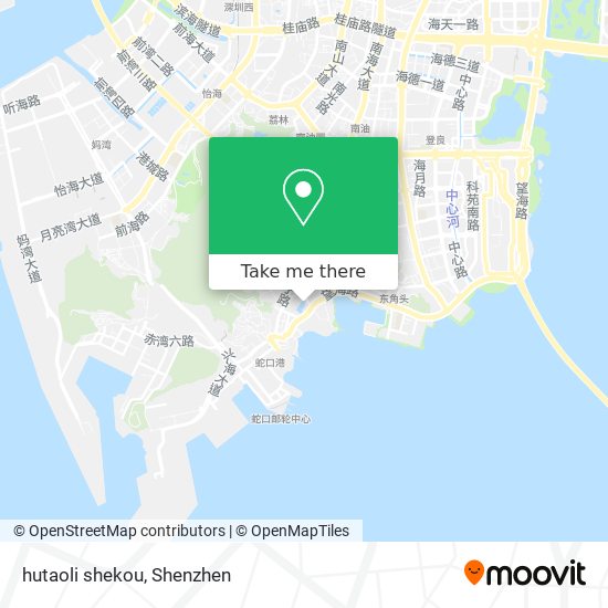 hutaoli  shekou map