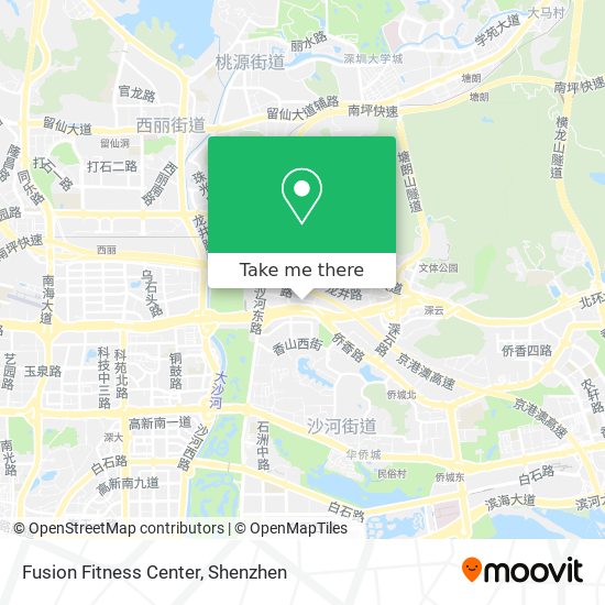 Fusion Fitness Center map