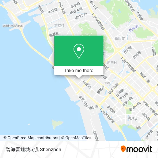 碧海富通城5期 map