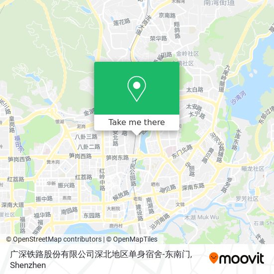 广深铁路股份有限公司深北地区单身宿舍-东南门 map