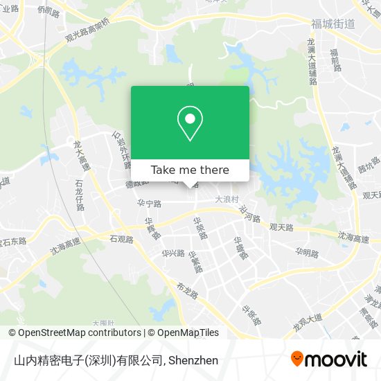 山内精密电子(深圳)有限公司 map