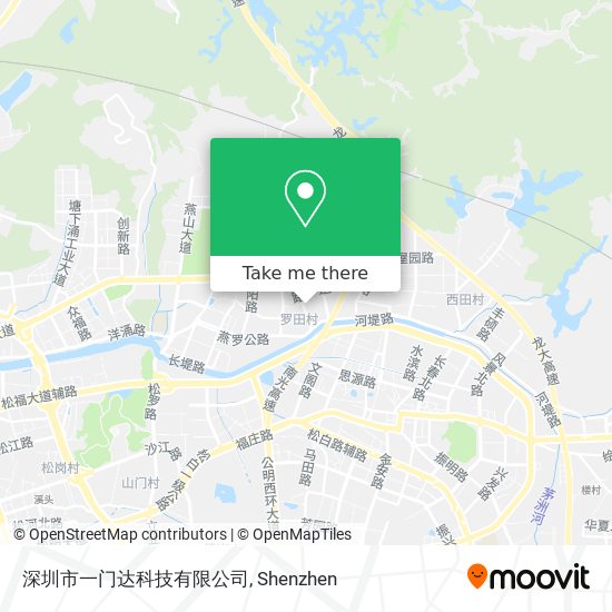 深圳市一门达科技有限公司 map