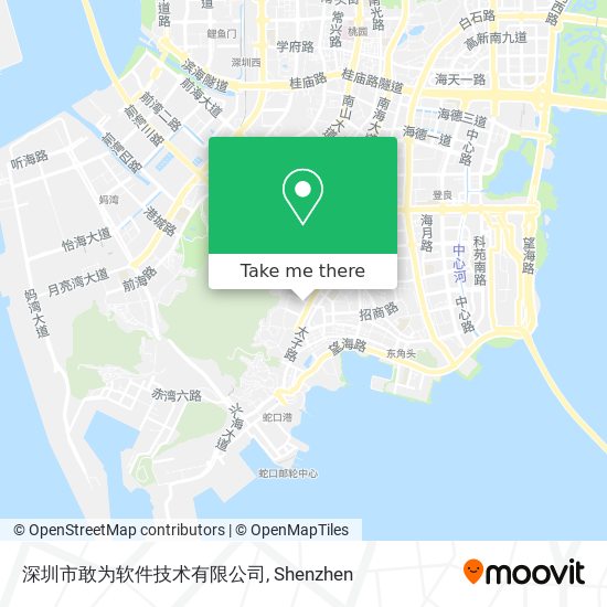 深圳市敢为软件技术有限公司 map