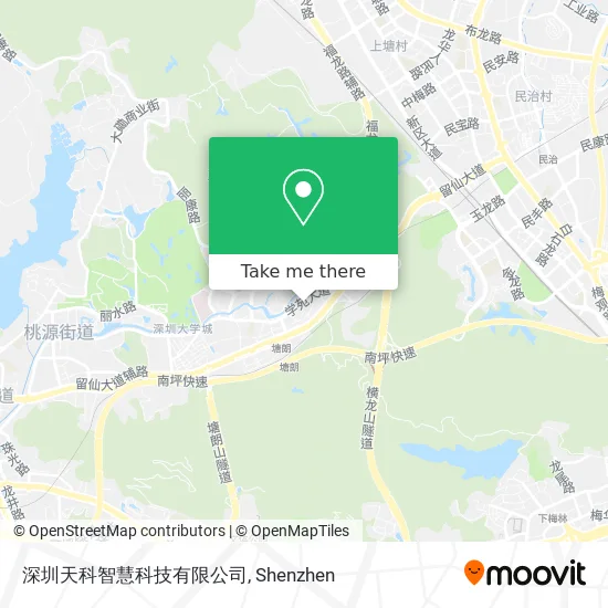 深圳天科智慧科技有限公司 map