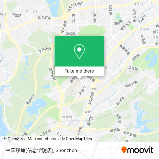 中国联通(信息学院店) map