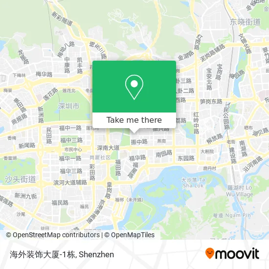 海外装饰大厦-1栋 map