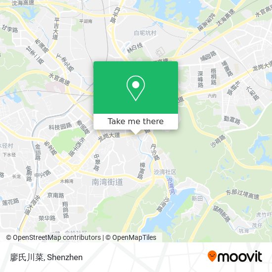 廖氏川菜 map