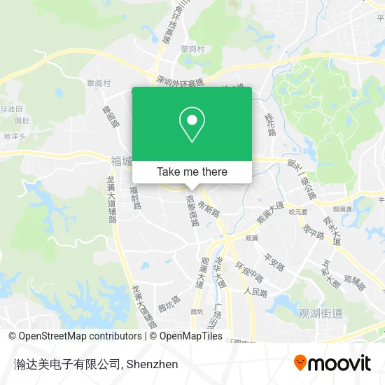 瀚达美电子有限公司 map