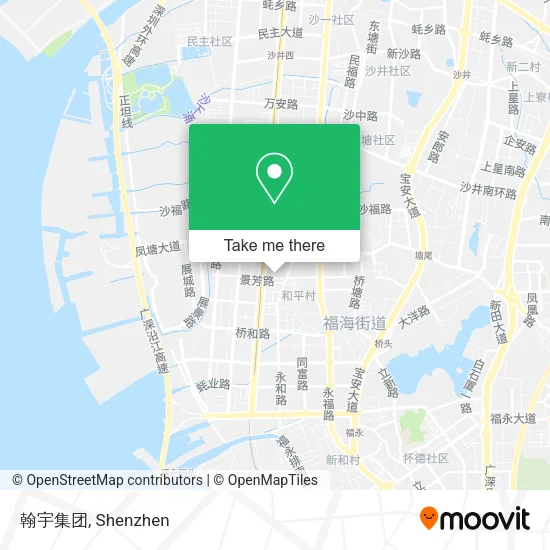 翰宇集团 map